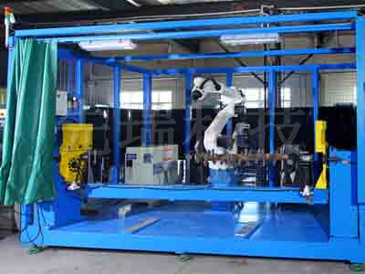 旋耕机系列-旋耕轴刀座机器人焊接系统